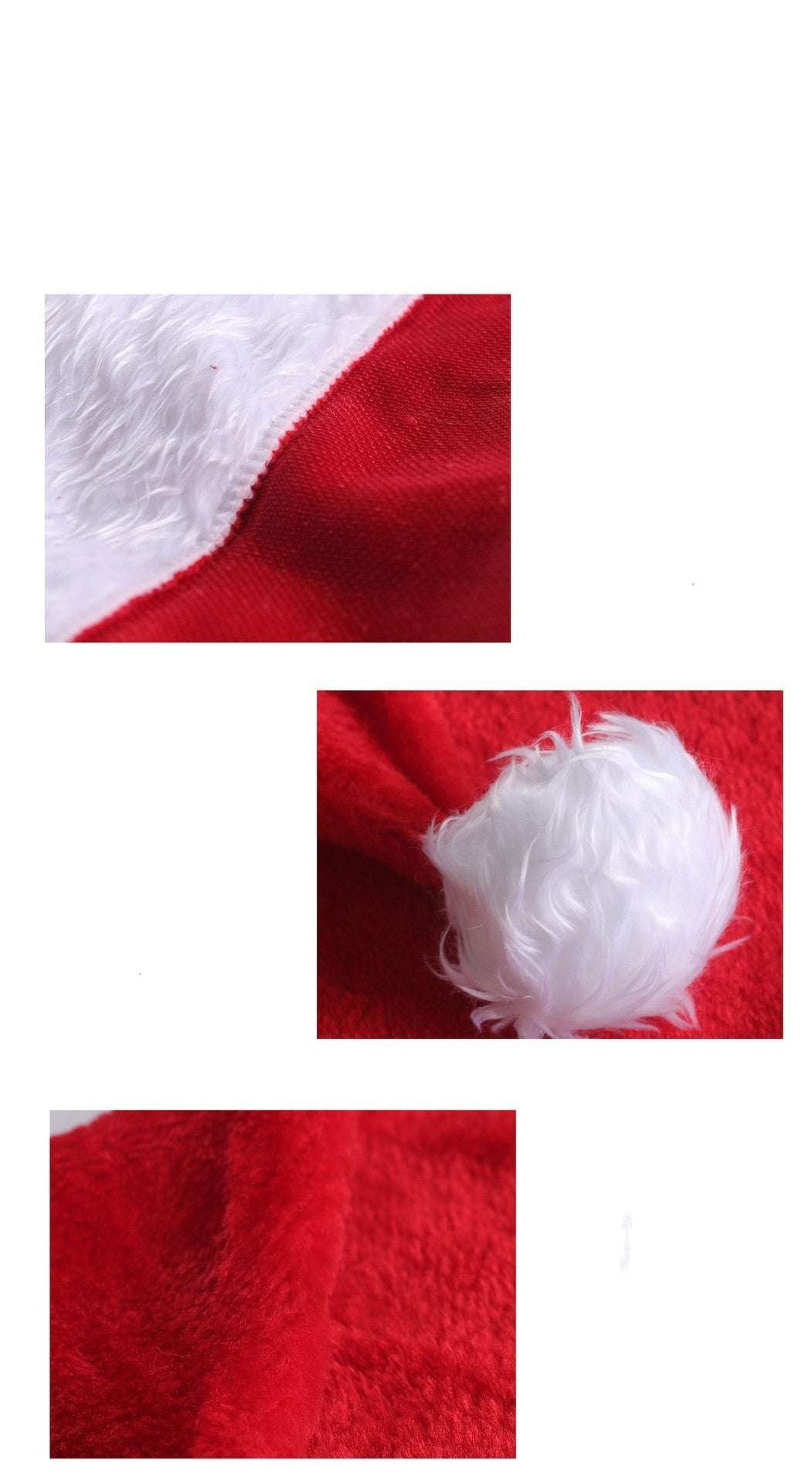 Christmas Hat LED Light Plush - Festive Holiday Fun - Elevra