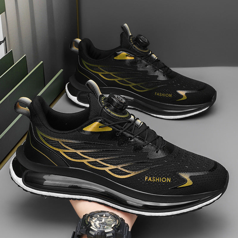 Rotating Button Running Sneaker