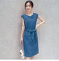 The Little Guy Wears A Petite Fashion Lace-up Student Dress
