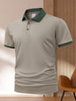 Summer Polo Shirt Printed T-shirt Short Sleeve High-end Lapel
