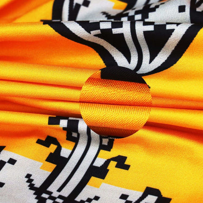 Women's Sleeveless Midi Printed Dress