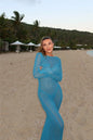 Beach Vacation See-through Sexy Backless Dress