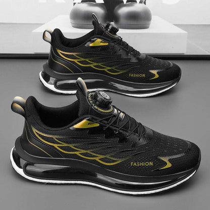 Rotating Button Running Sneaker