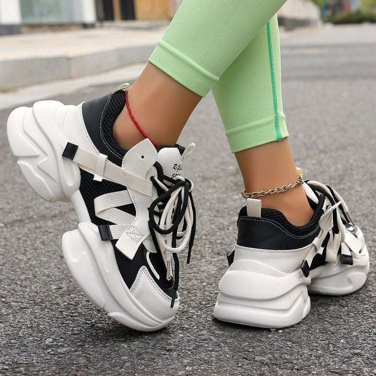Lace-up White Shoes Casual Sneaker