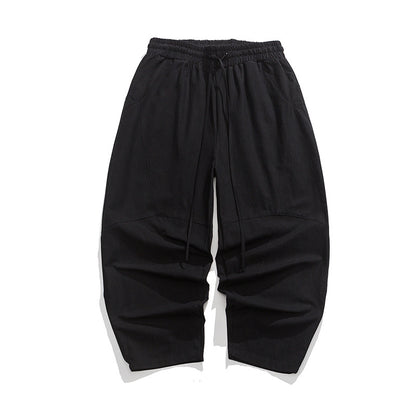 Men's Loose Casual Chinese Style Retro National Trend Japanese Plus Size Bloomers