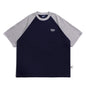 Casual Japanese Junior Raglan Sleeve T-shirt Bottoming Shirt For Men