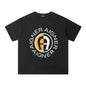 2025 Fashion boy T-shirt 100% pure cotton summer children's top casual clothing letter printed baby boy top short sleeved