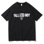 Fall Out Boy T-shirt Grunge Graphic Printing Fashion Tee-shirt for Boys Cotton Soft Funko Pop Tshirt Men/women Short Sleeve Tees