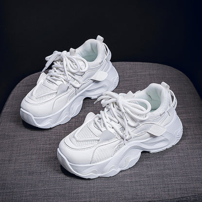 Dad Shoes Student All-matching Height Increasing White Casual Sneaker