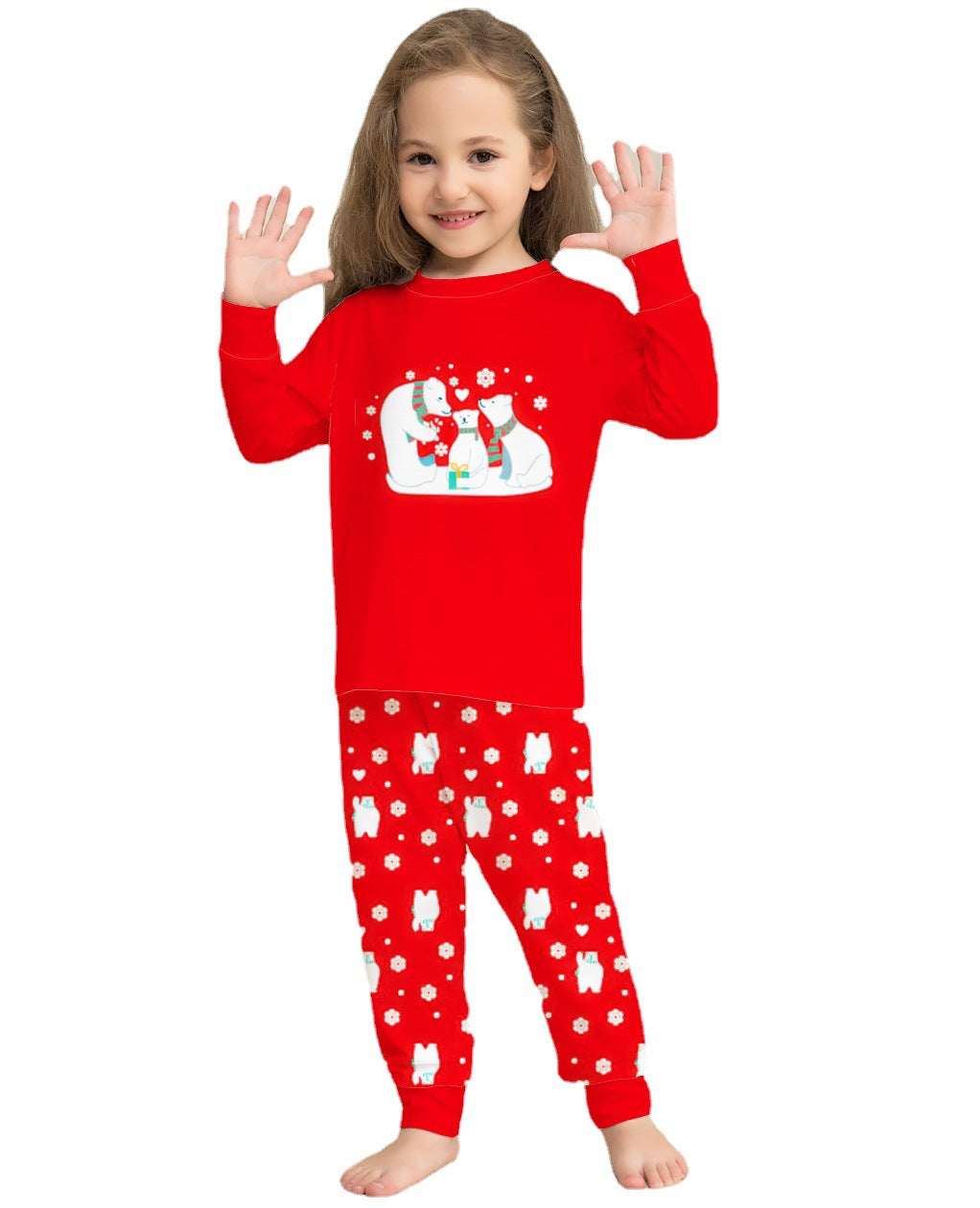 Christmas Family Pajamas Matching Sets Christmas Sleepwear Parent - Child Pjs Outfit For Christmas Holiday Xmas Party - Elevra