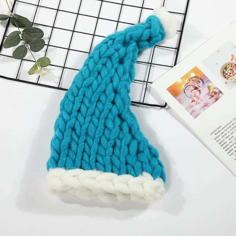 Christmas Plush Hat With Pompom - Cute Winter Hat - Elevra