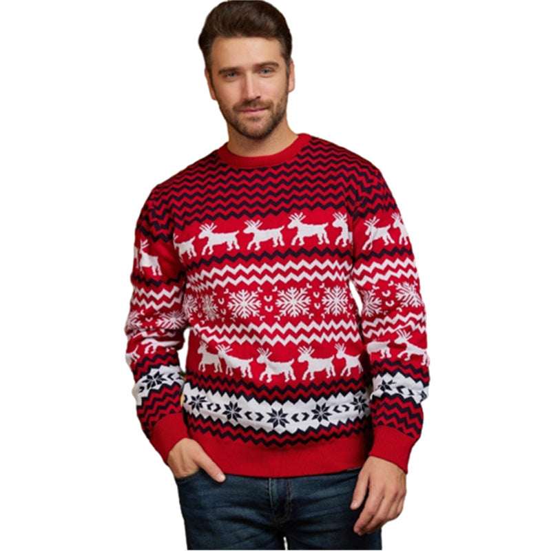 Couple Sweater Outfit – Fashion European & American Sweater - Elevra