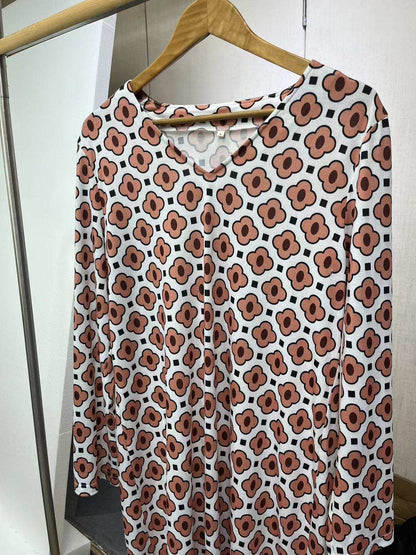 Female Bohemian Female V-neck Long-sleeve Dress