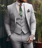 Plus-sized Plus Size Slim Fit Suit Three-piece Suit