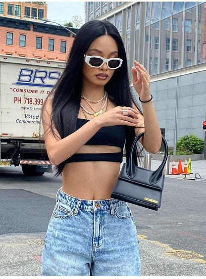 European And American Slim Fashion Jeans Woman - Elevra