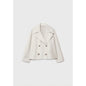 Ins Double-breasted Lapel Blazer Jacket Fashion Loose Woolen Short Coat Elegant Commuting Women's Clothing