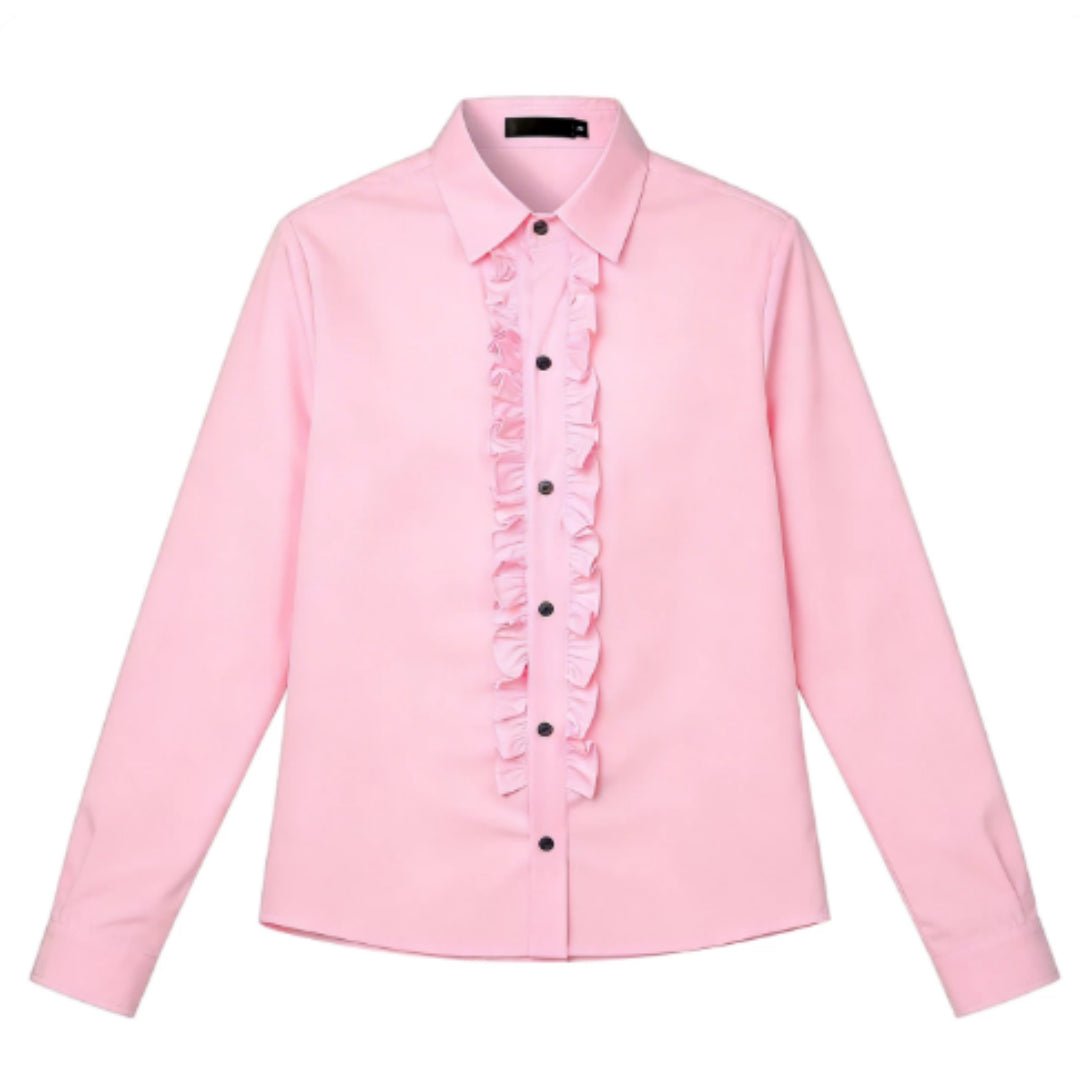 French High - end Court Style Shirt For Men, Korean Version - Elevra