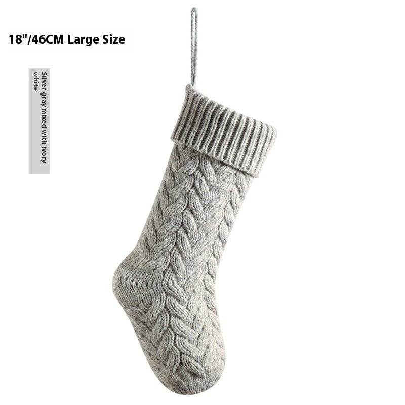 Knitted Decorative Pendant – Large Twist Gift Bag Decoration - Elevra