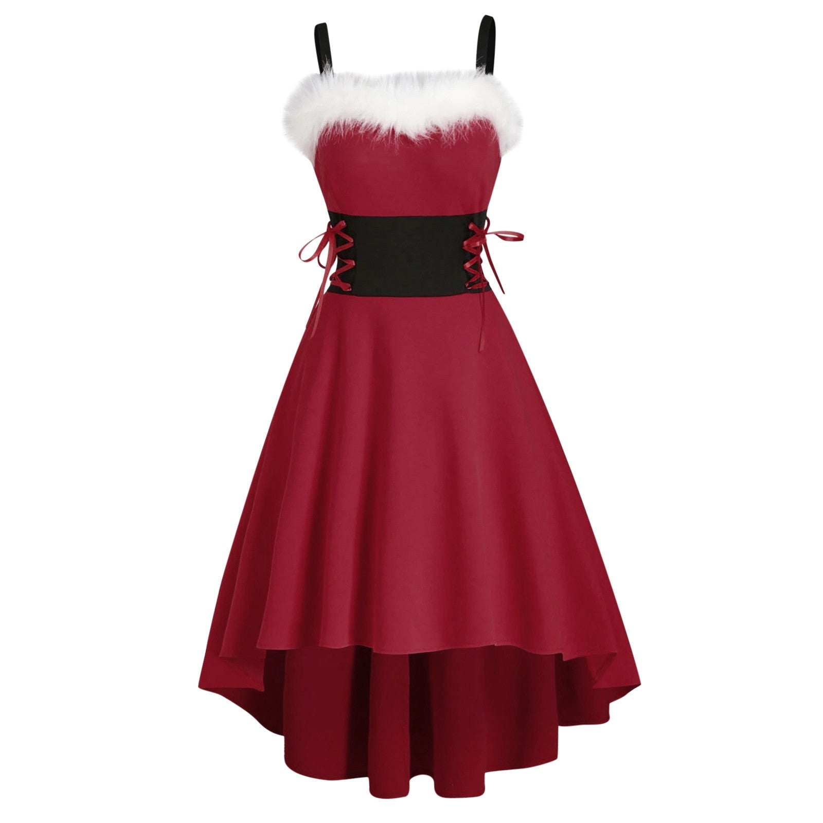 Lace Irregular Hem Dress – Elegant Women’s Party Dress - Elevra