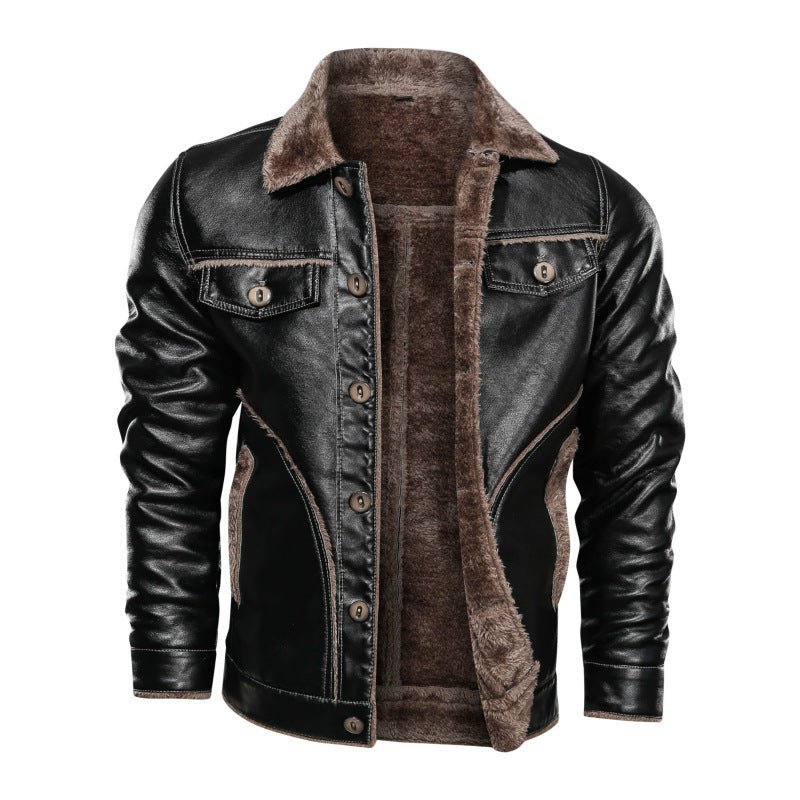 leather jacket - Elevra