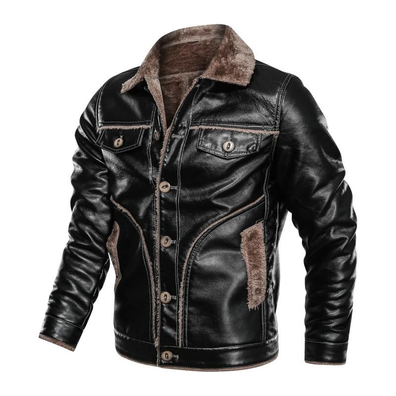 leather jacket - Elevra