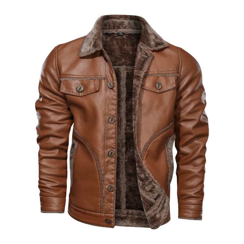 leather jacket - Elevra
