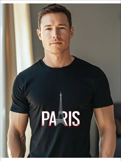 Love Valentine'S Day T-Shirt, Couple T-Shirt, Couple Christmas, Fashion Casual T-Shirt, Short - Sleeved T-Shirt - Elevra