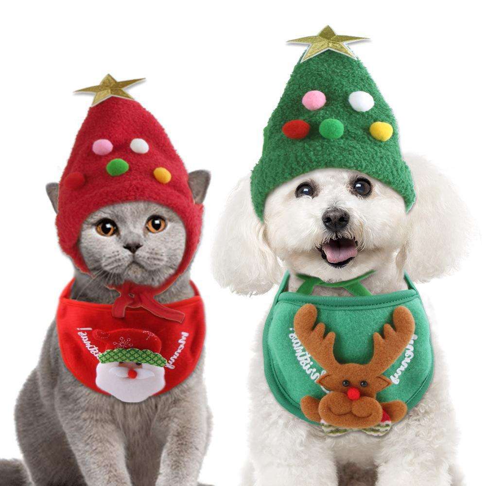 Pet Hat Christmas Tree Shape - Elevra