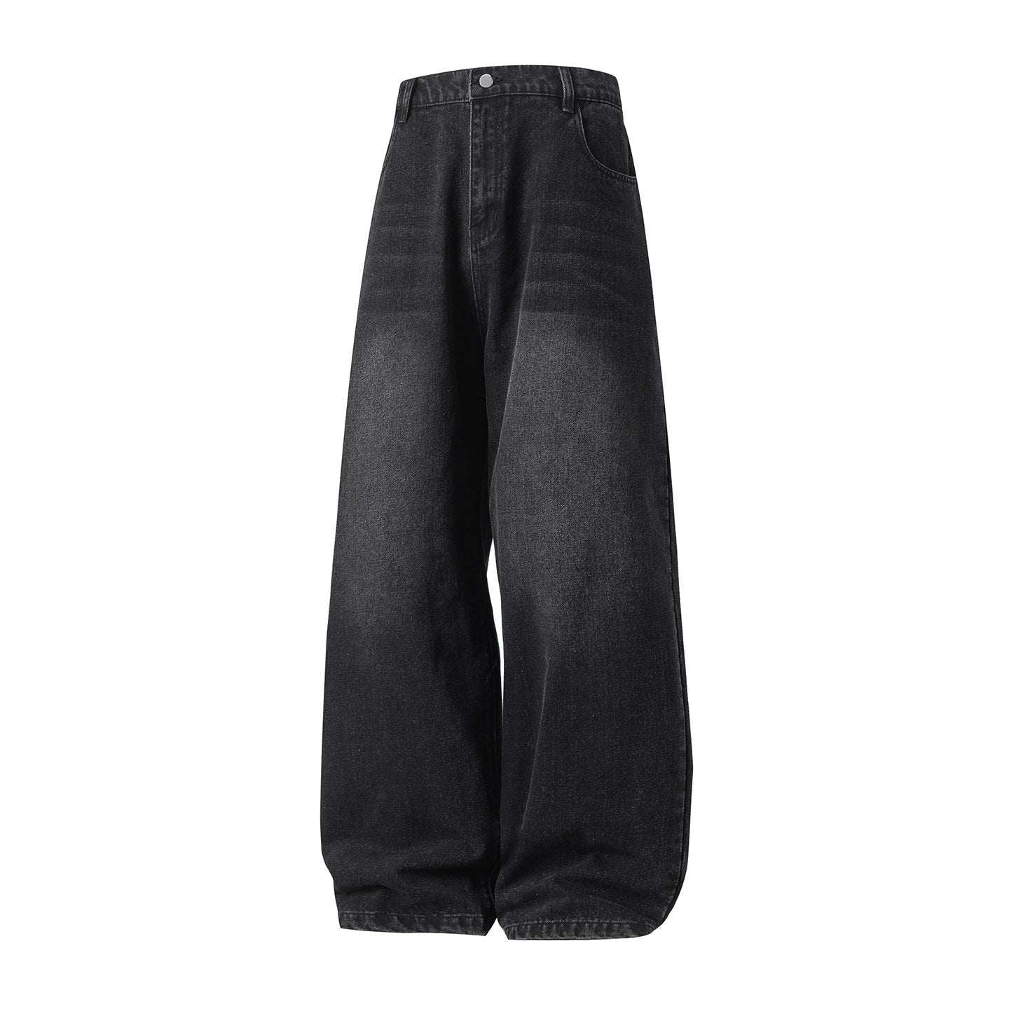 Retro - fit High - street Washed - and - distressed Jeans - Elevra