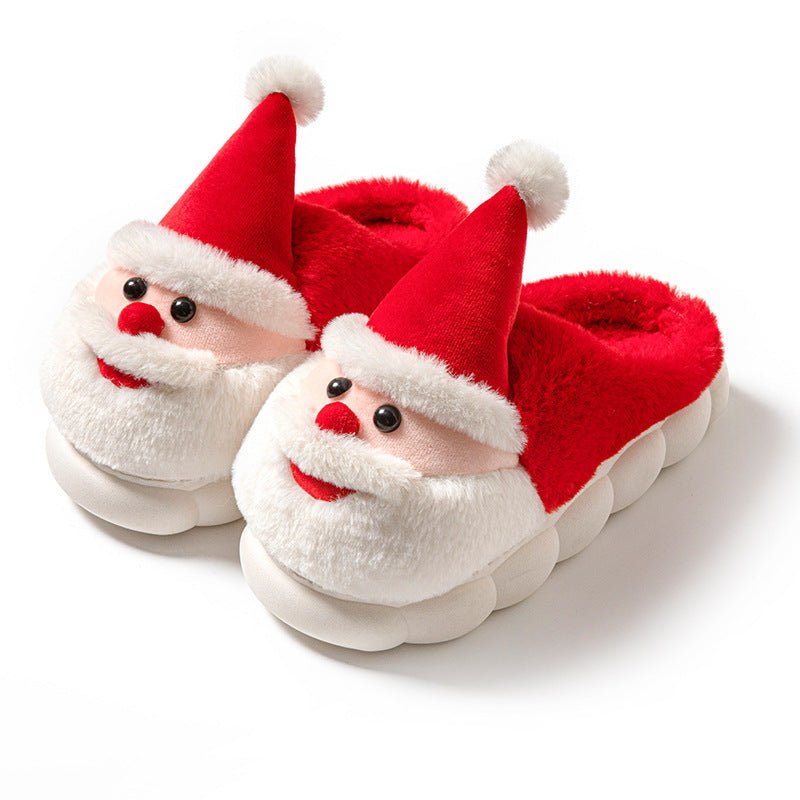 Santa Claus Home Thick - soled Non - slip Slippers - Elevra