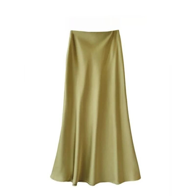 Satin Long Sleeve Women's Spring And Autumn Chiffon Shirt - Elevra