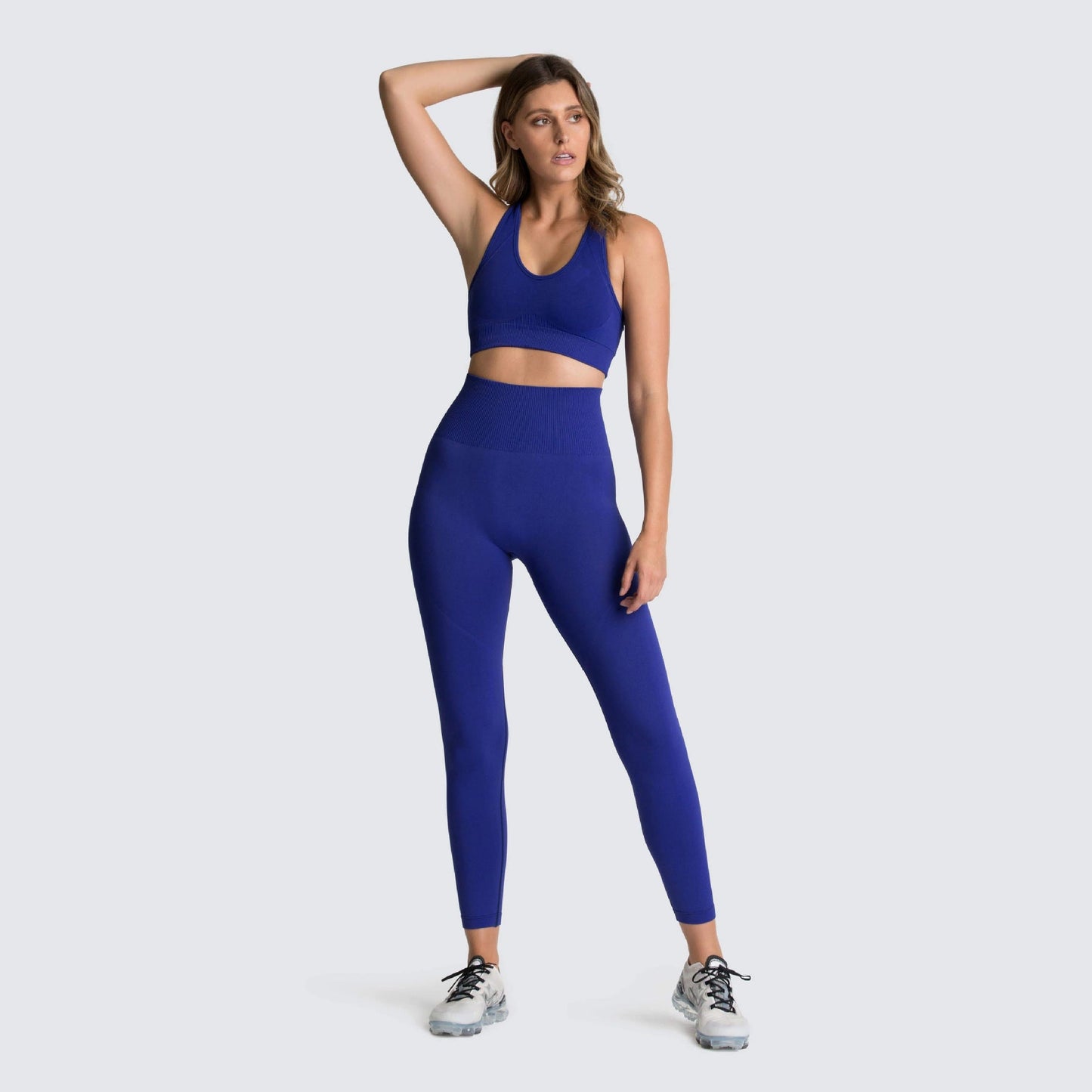 Seamless Gym Set Nylon Woman Sportswear - Elevra