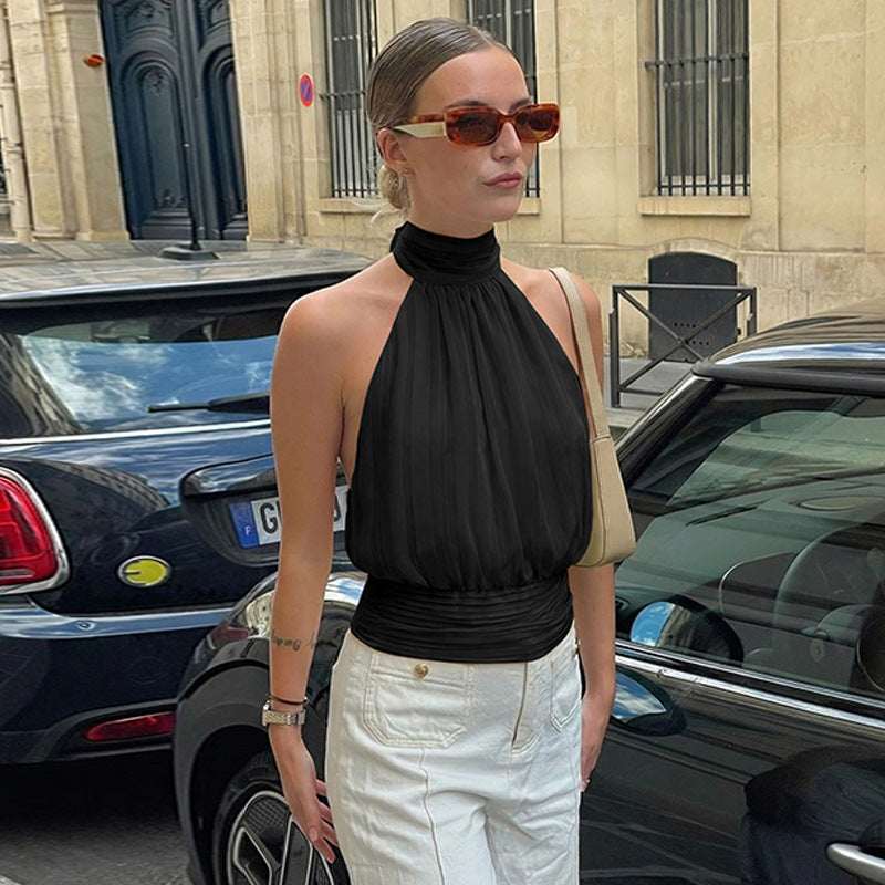 Sexy Fashionable Chic Lace - up Tube Top For Women - Elevra