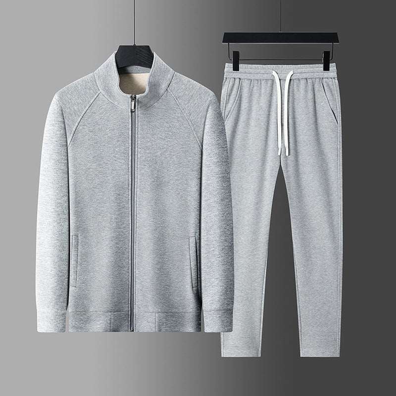 Solid - color Casual Sportswear Set For Men - Elevra
