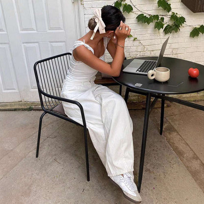 Vintage Jeans Wide Leg Casual Long Pants - Elevra