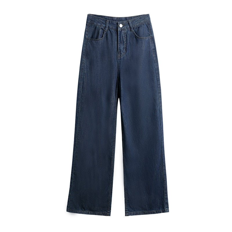 Women's High Waist Vintage Distressed Jeans - Elevra