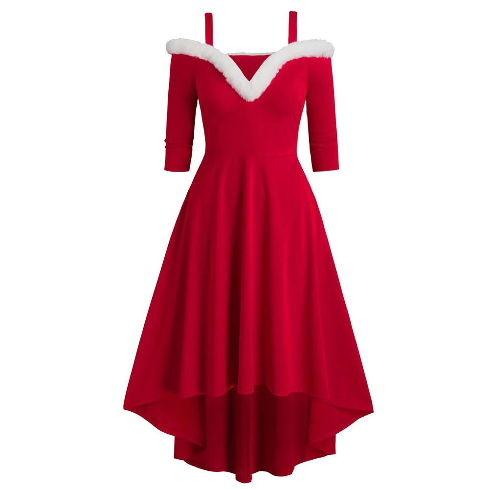 Womens Strapless Swing Dress – Elegant Party & Evening Wear - Elevra
