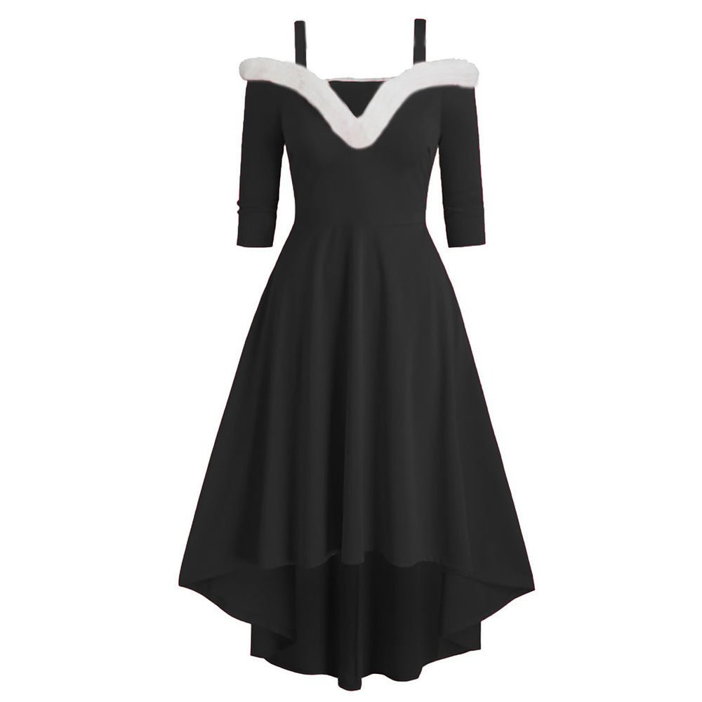 Womens Strapless Swing Dress – Elegant Party & Evening Wear - Elevra